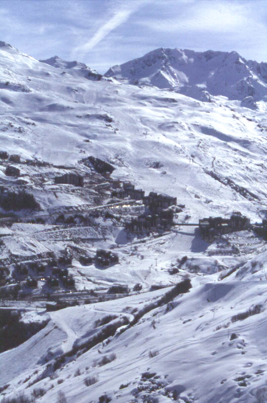 Menuires, felette Aig.Pechlet (3562 m)