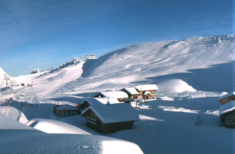 Les Portes du Soleil, a francia és svájci első helyezett mai képe