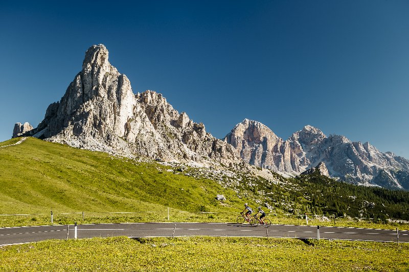 Cortina d'Ampezzo nyáron / Olaszország