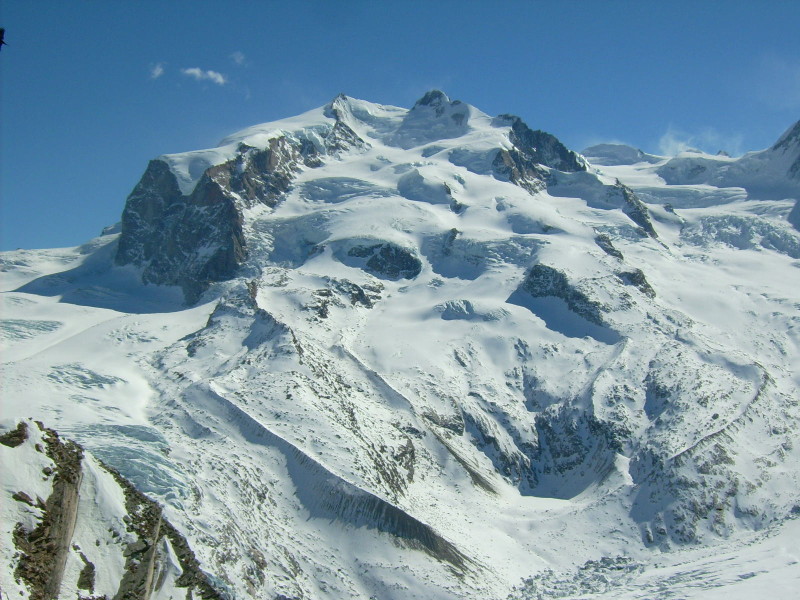 Monte Rosa, Svájc legmagasabb hegye