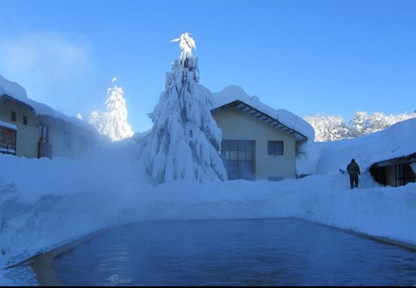 Három méteres hó Chillanban (Chile) - Fotó: Nevasport via Nevados de Chillan