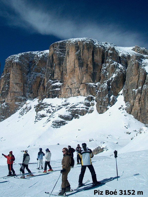 A Boé csúcsa alatt (2000 m)