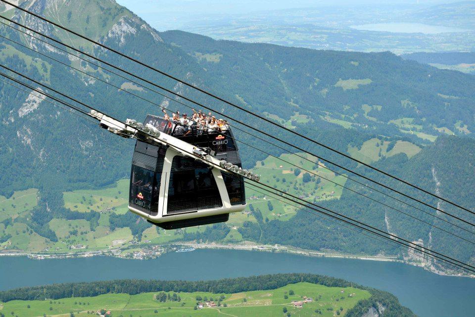 Kälti-Stanserhorn, 60 fős cabrio kabinos