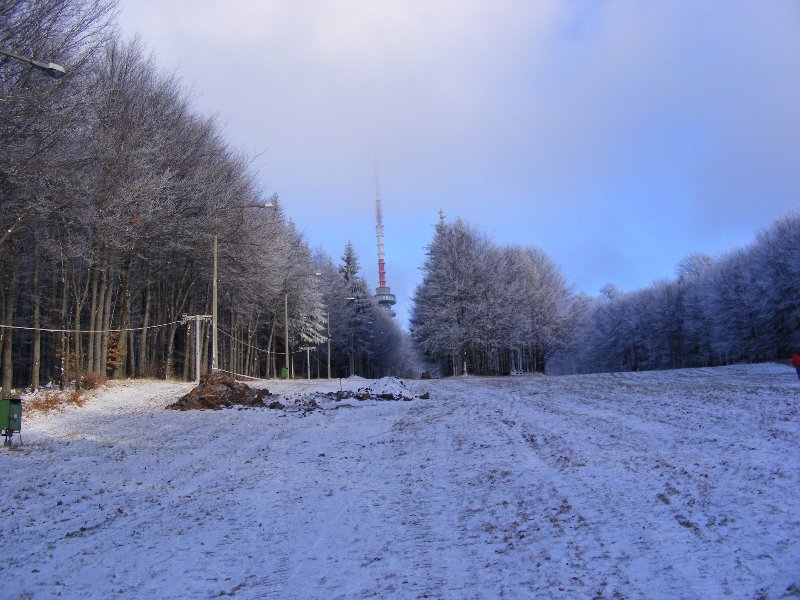 A tavalyi szezon első hava november 23-án Kékestetőn, igaz ez még nem volt 20 cm...