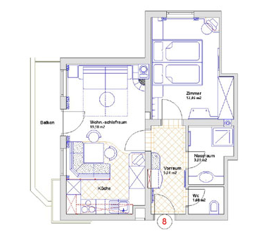 2-4 fős apartmanok