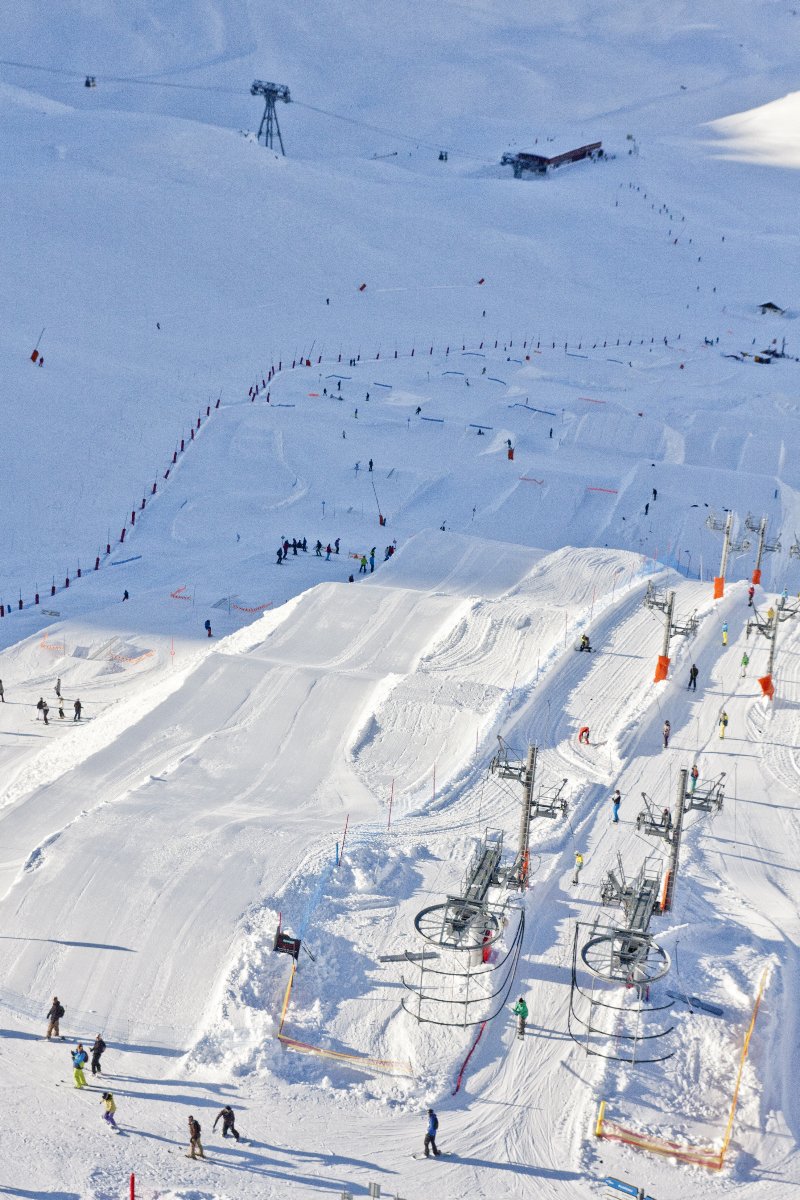 Val Thorens snowpark