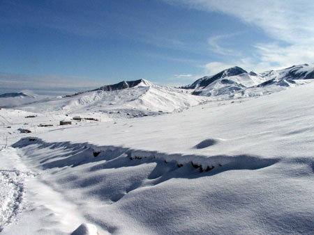 A Shahdag Nemzeti Park télen