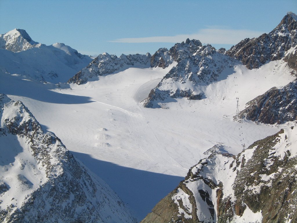 Szemben a Pitztal gleccser