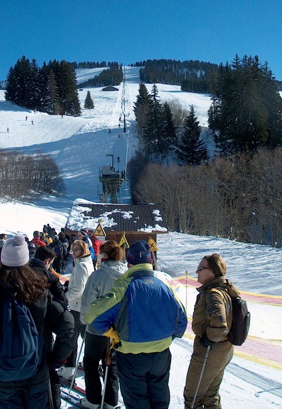 "Etudianst" húzos velvonó a Mont Joly lábánál