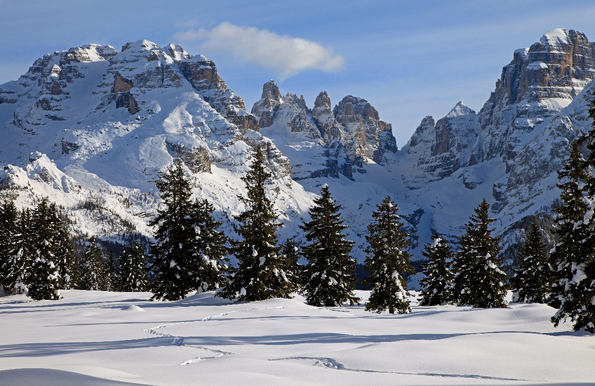 Trentino - sziklás csúcsok