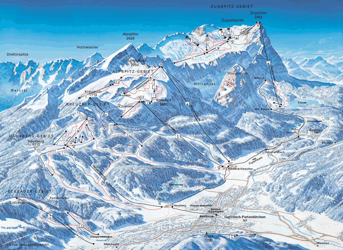 Garmisch - Zugspitze sírégió