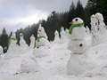 Megdőlt a hóemberépítés világrekordja Szlovákiában