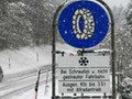 Tombol a szeptemberi tél az osztrák hegyekben