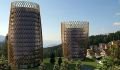 Óriás tobozok Katschbergen: új apartmanházak épülnek