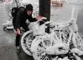 Mesterséges havazást intéztek a kínaiak