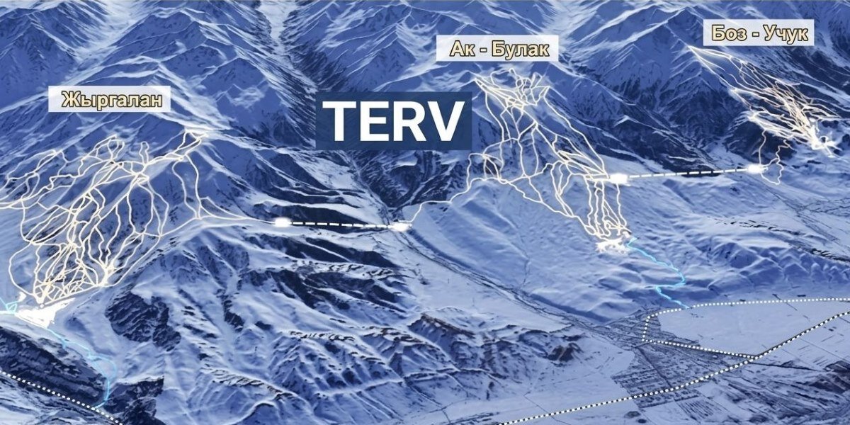 A több szakaszban megvalósuló projekt több mint 3900 hektáron terül el a Tien-san hegység vonulatain, és három fő hegycsúcsot (Zsirgalan, Ak-Bulak és Boz-Ucsuk) köt majd össze egyetlen, összefüggő sírégióvá.