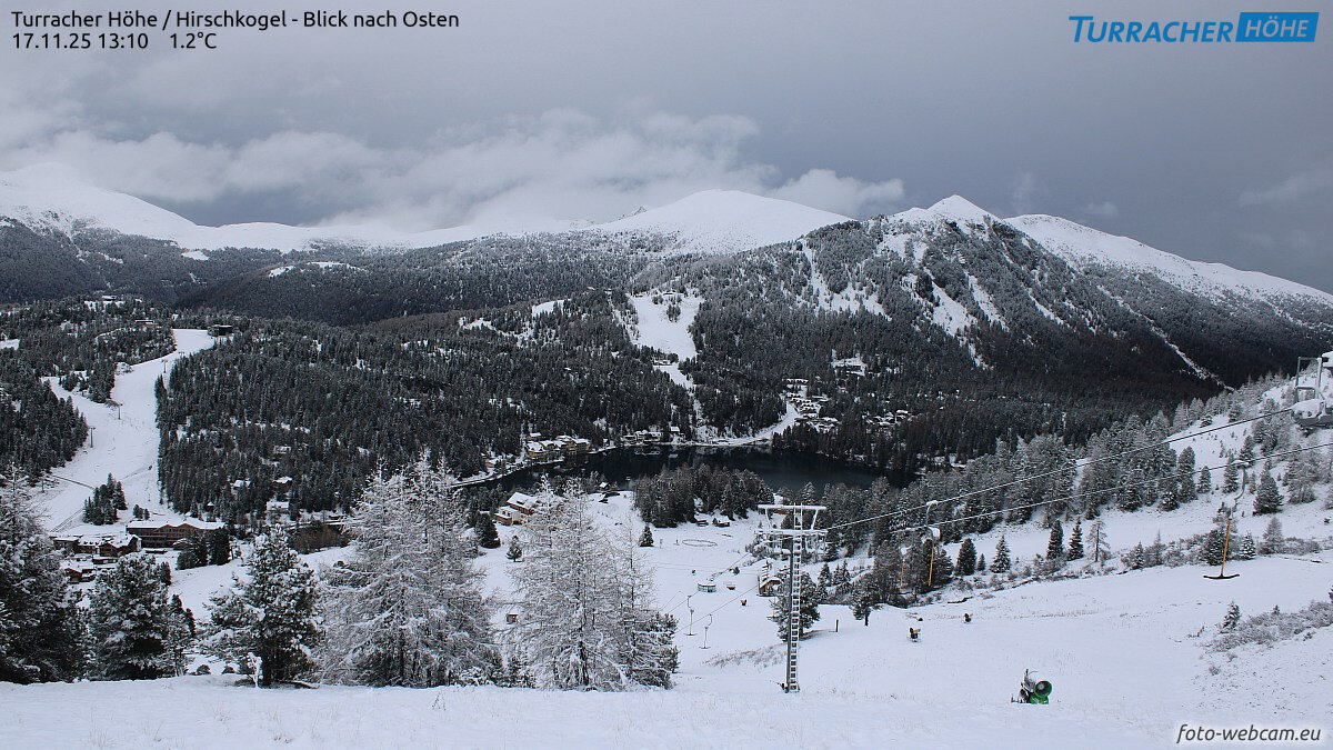 Turrach (Karintia) is befehéredett - Fotó: foto-webcam.eu