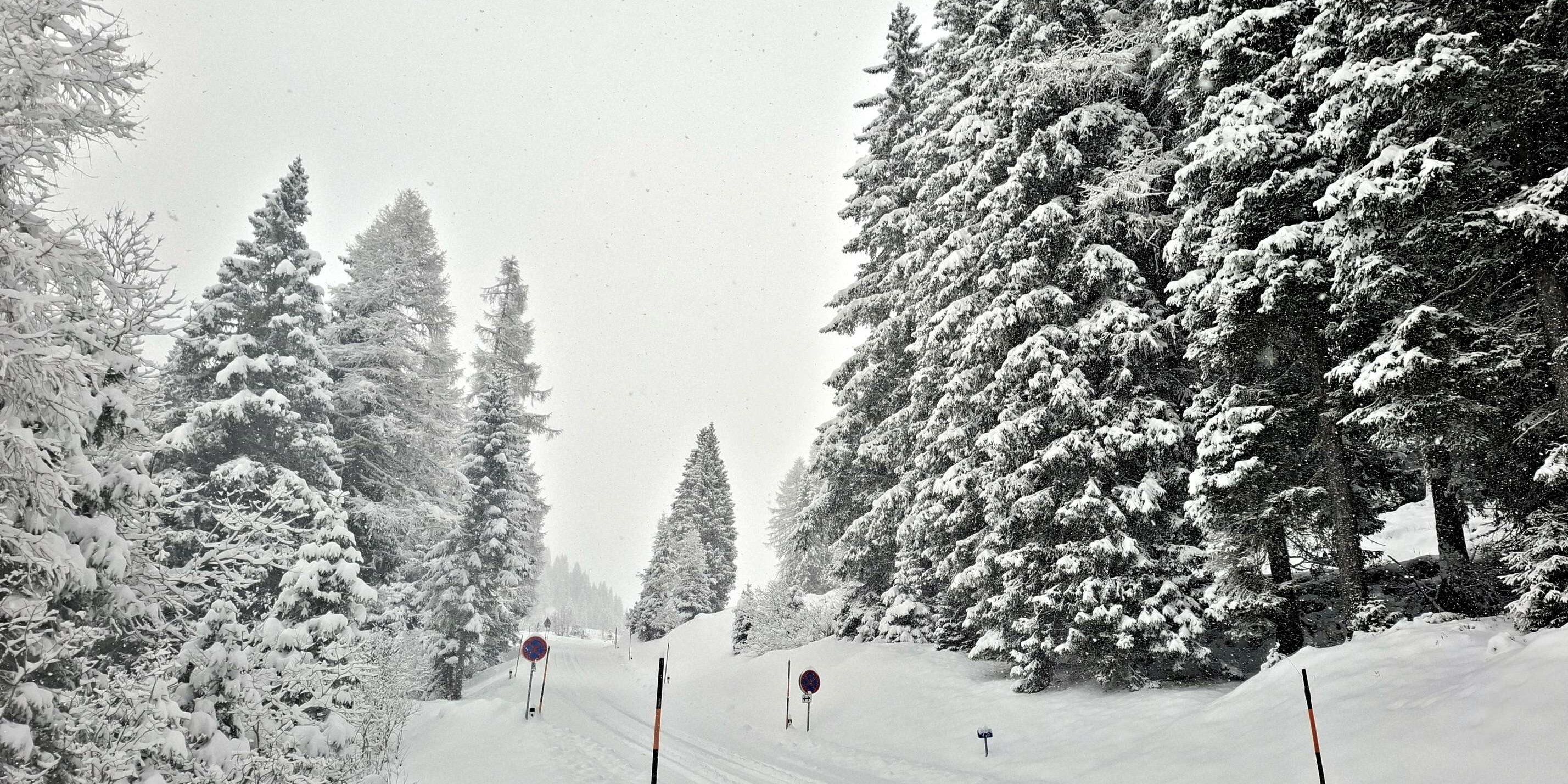 Télies útviszonyok ma délelőtt a Hochkönig régióban - Fotó: Stánicz Balázs (Stani)