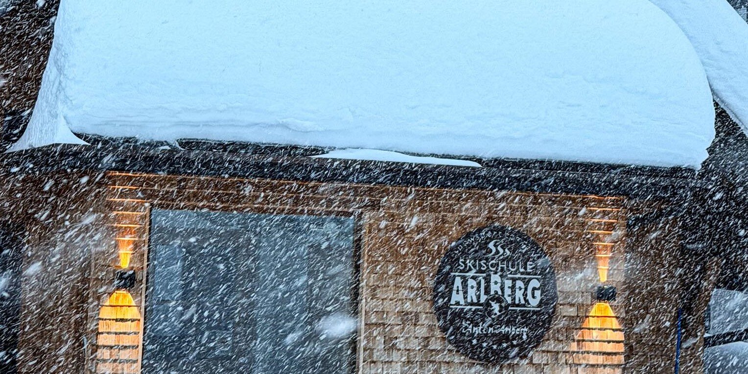 Arlberg térsége a legutóbbi havazások után - Fotó: Unwetter Freaks