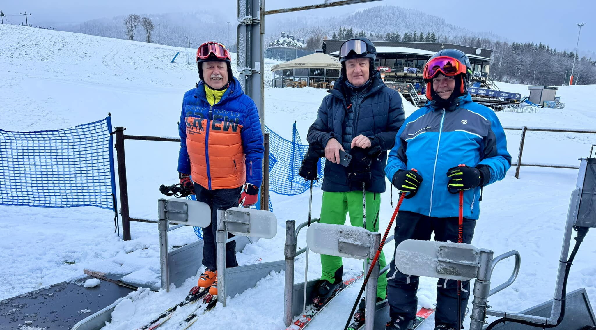 A szlovák szezon első síelői (Kép: PARK SNOW Donovaly)