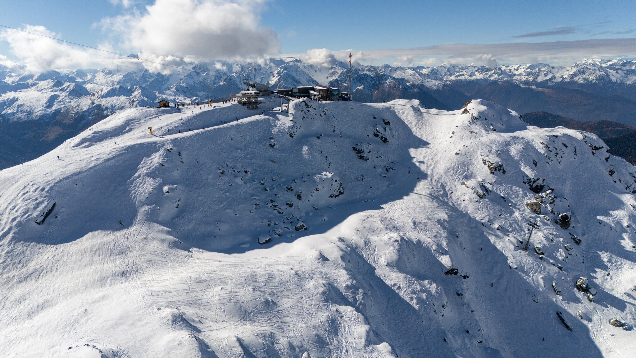 Verbier, Svájc már nyitva. Ma közzétett felvétel