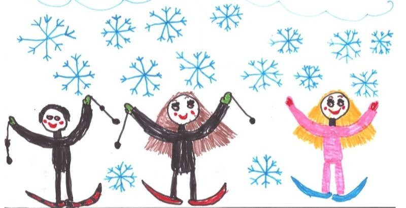 Korábbi rajzpályázatunk egyik díjazott rajza. Készítette: György Nikolett, 6 éves