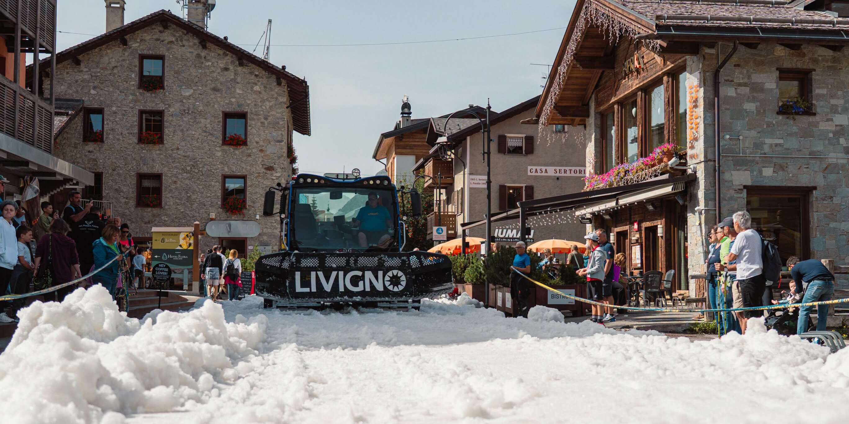 Készül a pálya (Kép: Livigno)