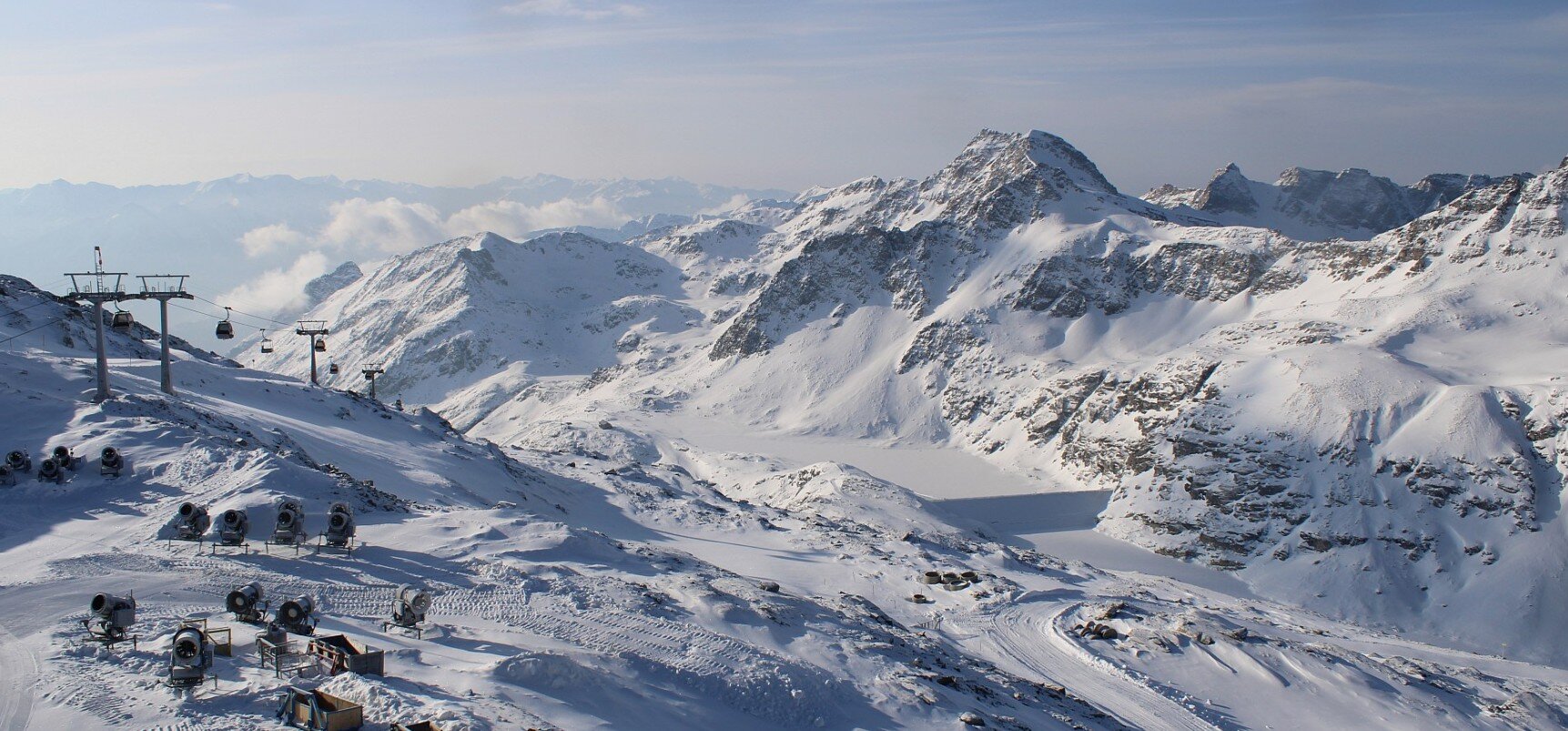 Mölltal-gleccser: mai kép a síterepről / Kép: Mölltaler Gletscher