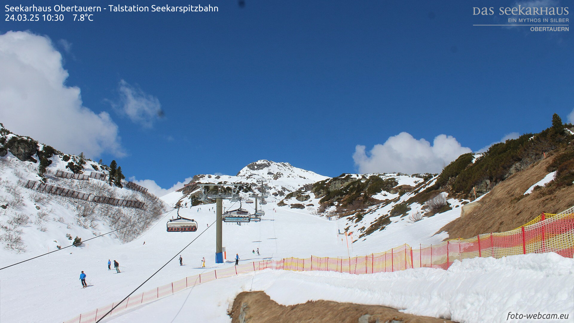 Webkamera: Seekarspitz Tal Obertauern 1812m