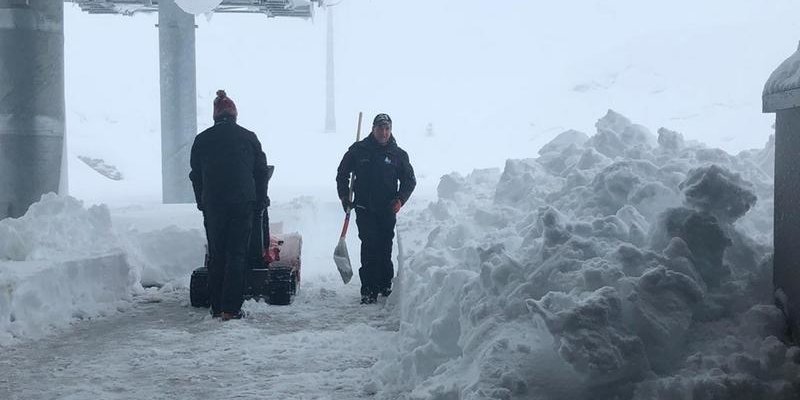 Pontosan egy évvel ezelőtt méteres hó hullott az olasz Presena-gleccseren