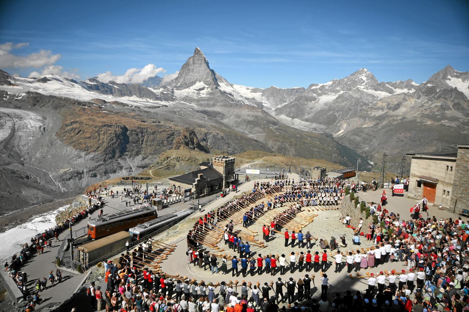 A tavalyi koncert (Kép: Zermatt / Facebook)