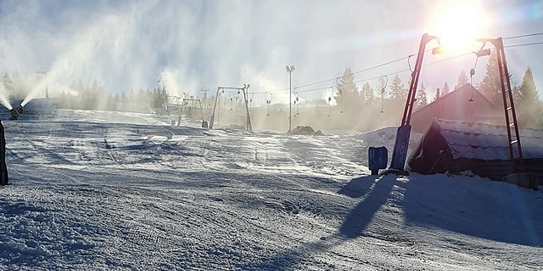 Straja Ski Resort: hóágyúzás nyitás előtt