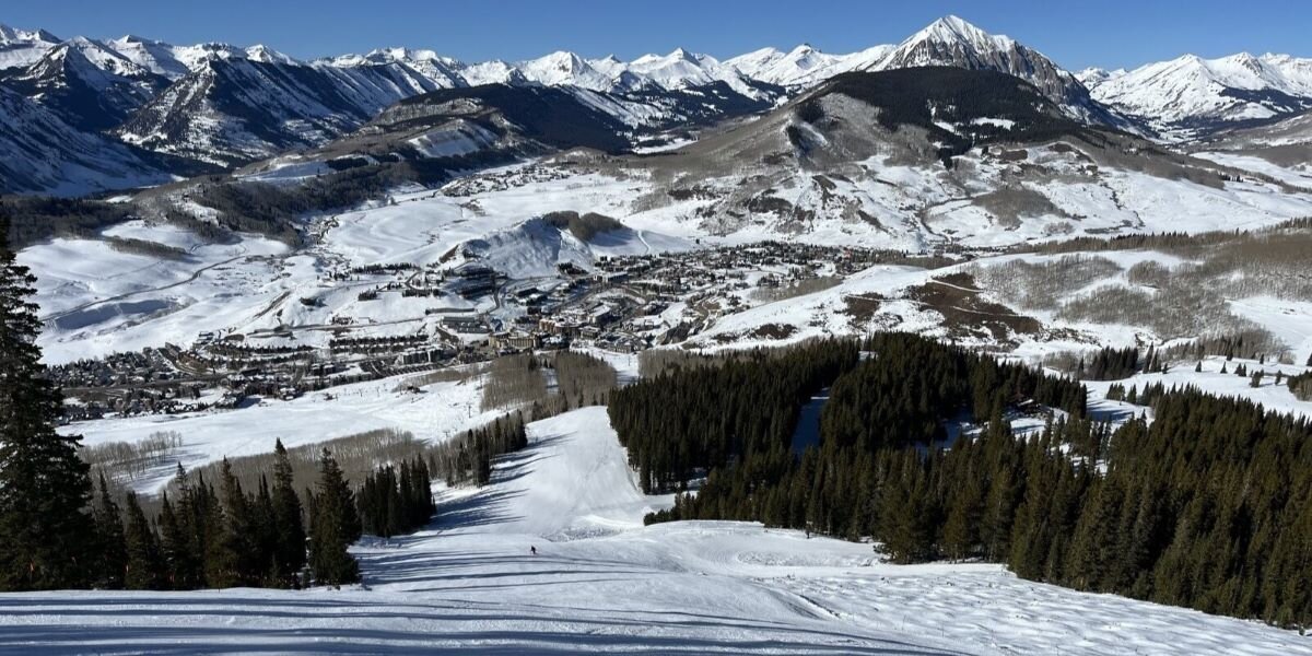 Blue bird day: a Crested Butte fekete pálya | Fotó: Dr. Christián László