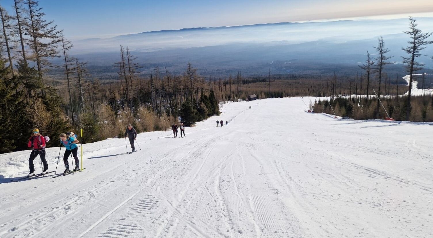 Sítúrázók Tátralomnicon | Fotó: sielok.hu 2026.02.28.