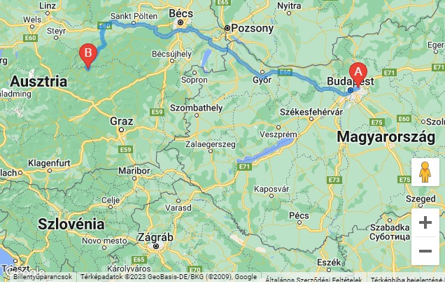 ausztria térkép útvonaltervező Útvonaltervezés az interneten   online útvonaltervező programok  ausztria térkép útvonaltervező
