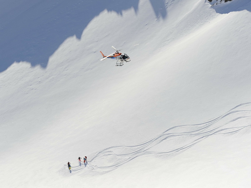 Vorarlberg: az osztrák heli-ski lehetőség