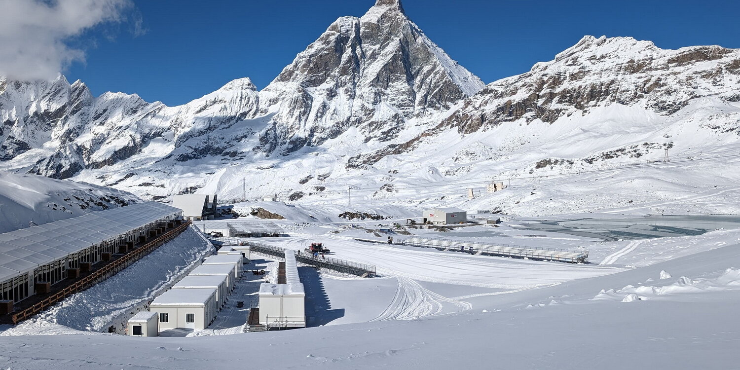 Fénykép a tavalyi elmaradt verseny előtt (Kép: Matterhorn Cervino Speed Opening )